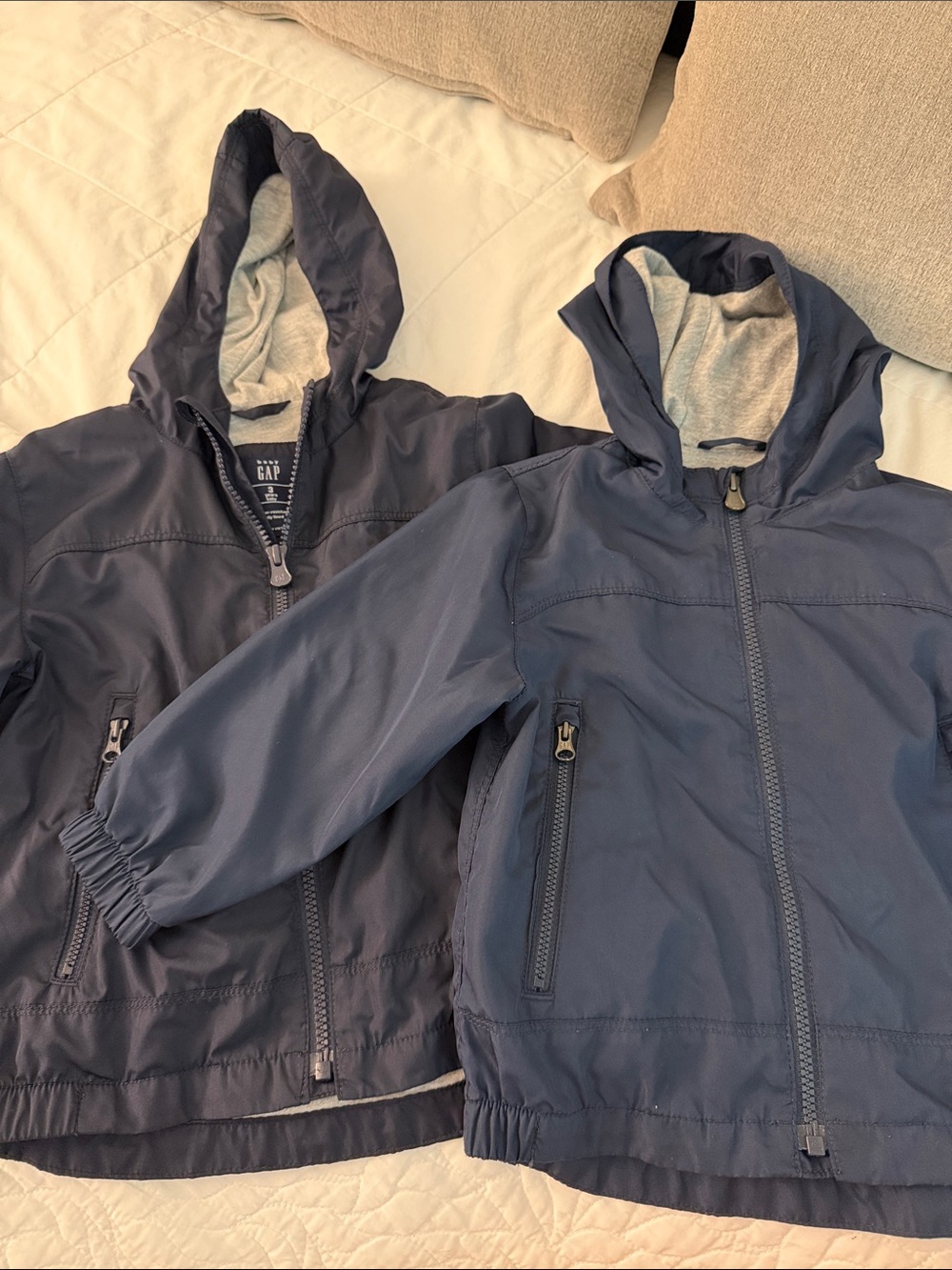 GAP Kids Navy Hooded Raincoats - Set of 2